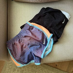 Set of Two Girls Nike Shorts